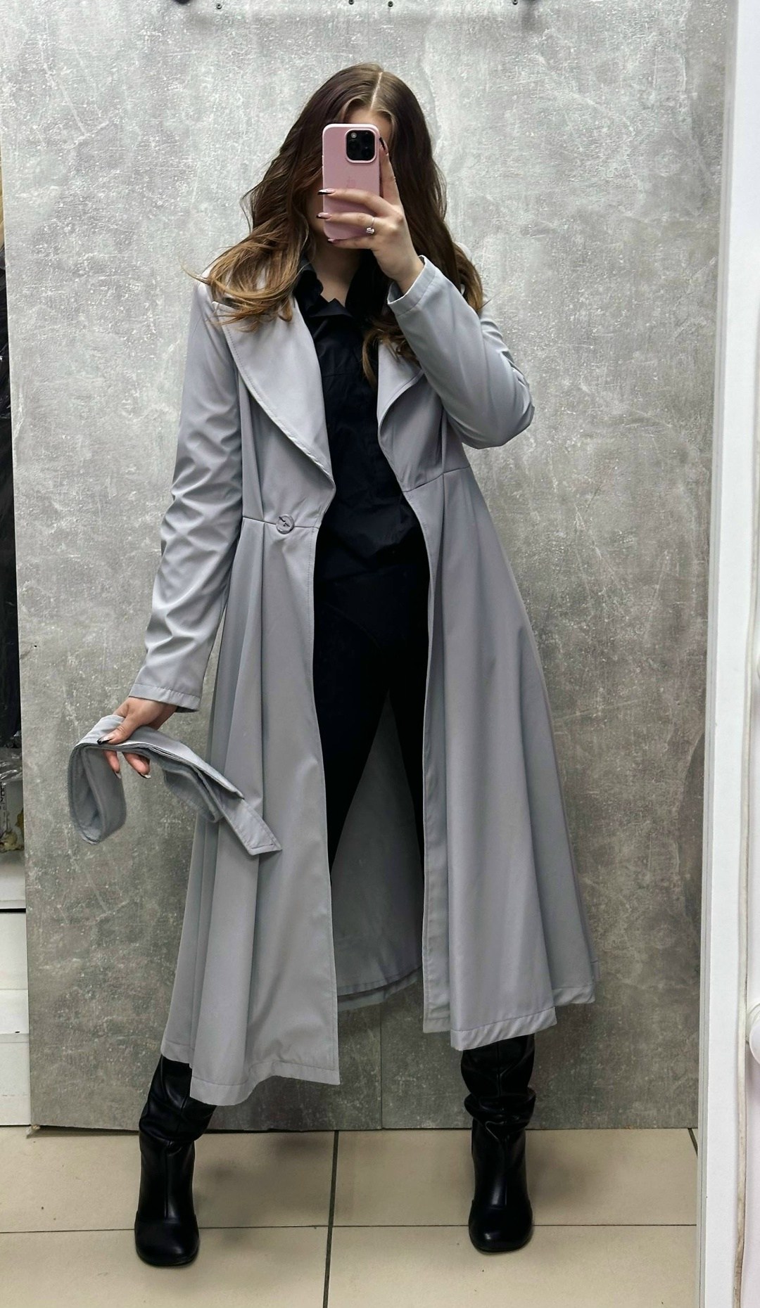 плащ длинный тренч оверсайз oksana utova brand,тренч плащ,тренч плащ длинный,женский плащ,длинный плащ