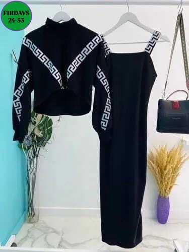 черное платье лапша,платье стильное трикотажное,платье стильное,платье с кофтой,платье лапша длинная