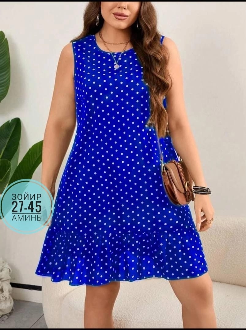летнее женское платье,летнее платье в горошек,платье летнее,платье женская,женское платье больших размеров