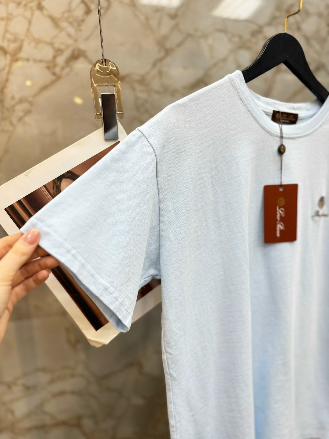 футболки женская,футболки брендовые,футболки мужские,футболка loro piana,футболка