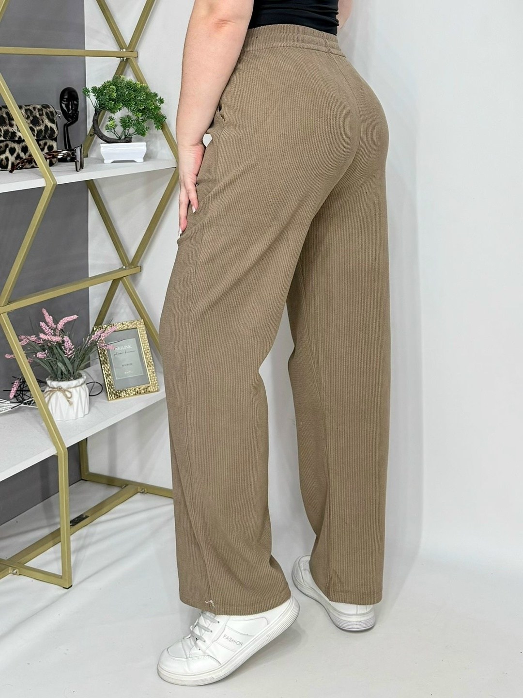 штаны вельвет,брюки вельвет новые р. 50-52,женские вельветовые брюки с широкими штанинами,брюки велюровые,брюки вельвет