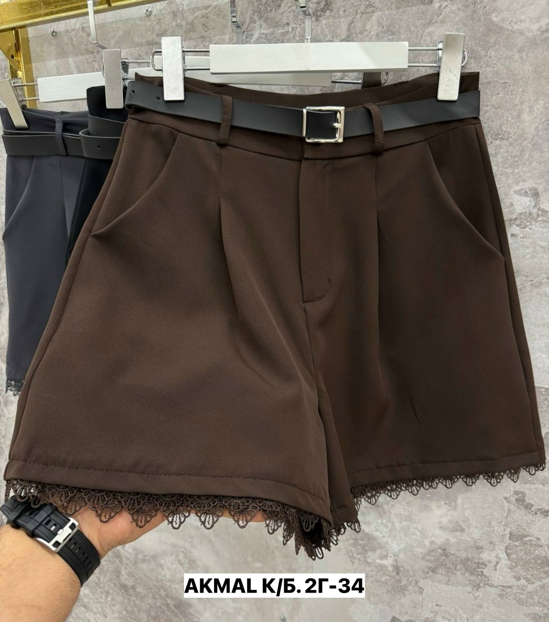 женские шорты,черные шорты,шорты кружевные,повседневные шорты,шорты с поясом