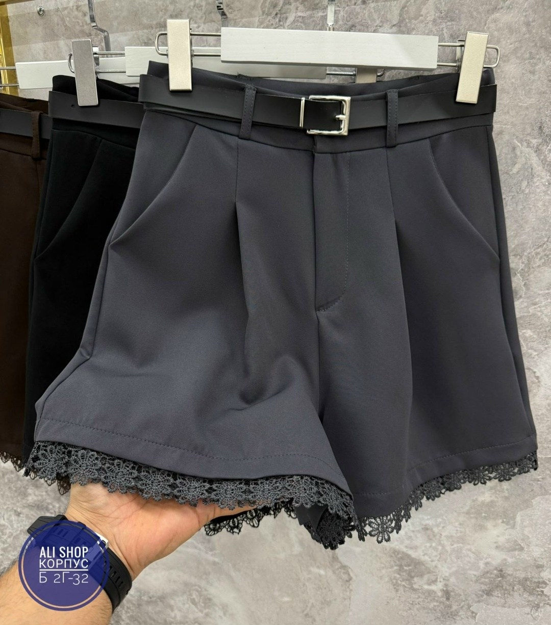 женские шорты,шорты кружевные,шорты кружево,черные шорты,повседневные шорты