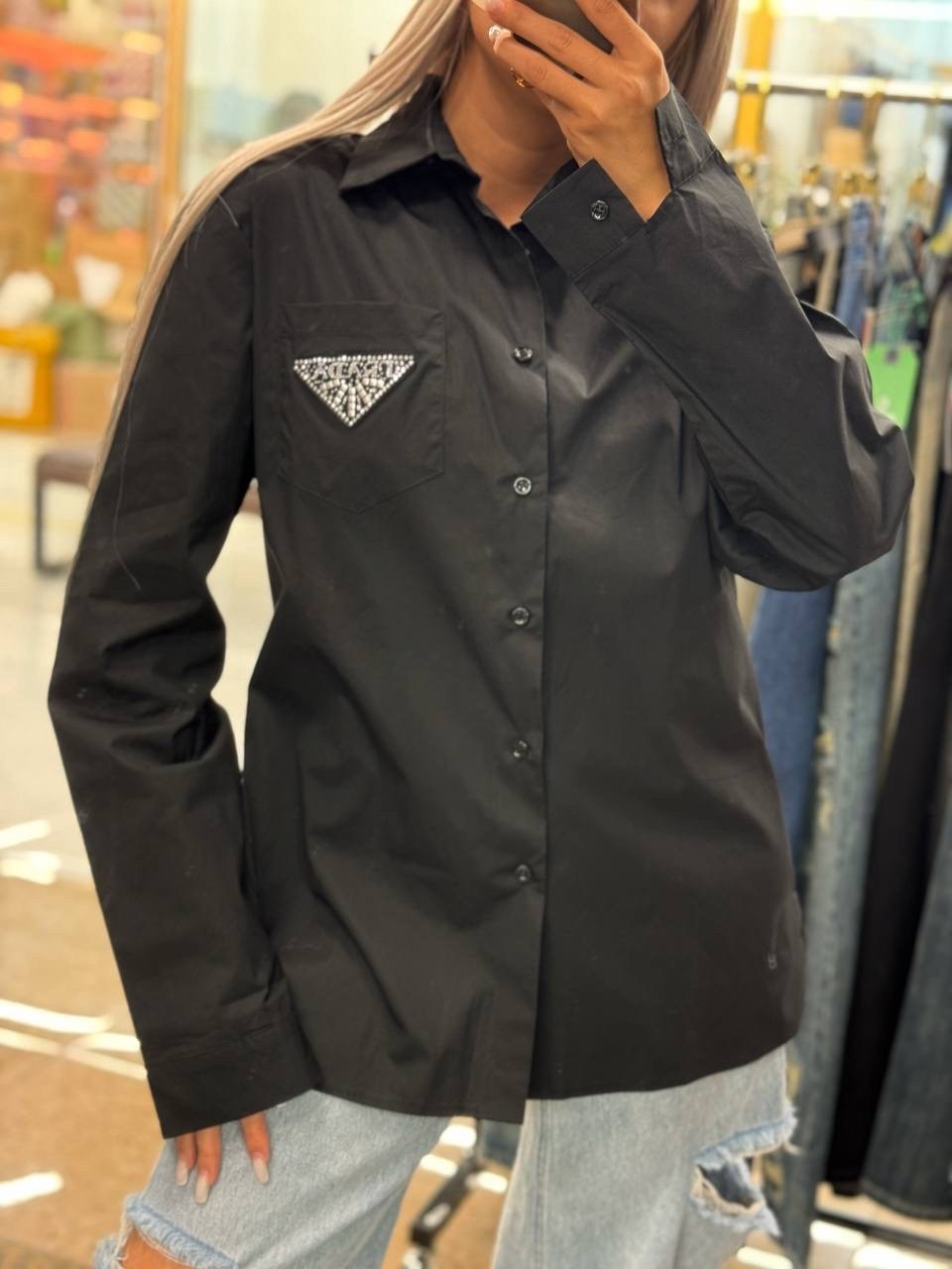рубашка женская,черная рубашка оверсайз,рубашка черная,рубашка блузка женская,рубашка