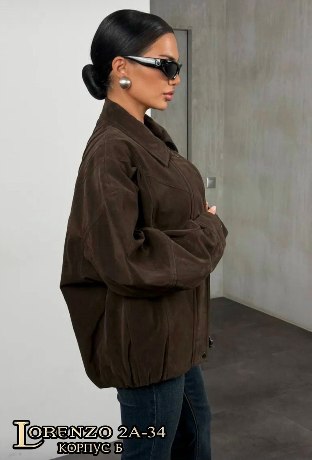 замшевая куртка,куртка бомбер,куртка-бомбер из искусственной замши zarina,куртка женская,бомбер женская куртка