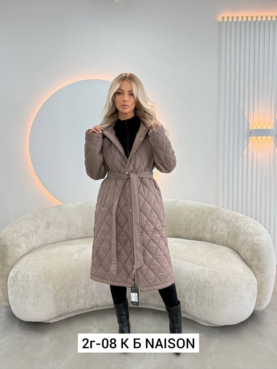 стеганое женское пальто,пальто стеганое,пальто стеганое с поясом,стеганое демисезонное пальто,пальто стеганое с поясом демисезонное