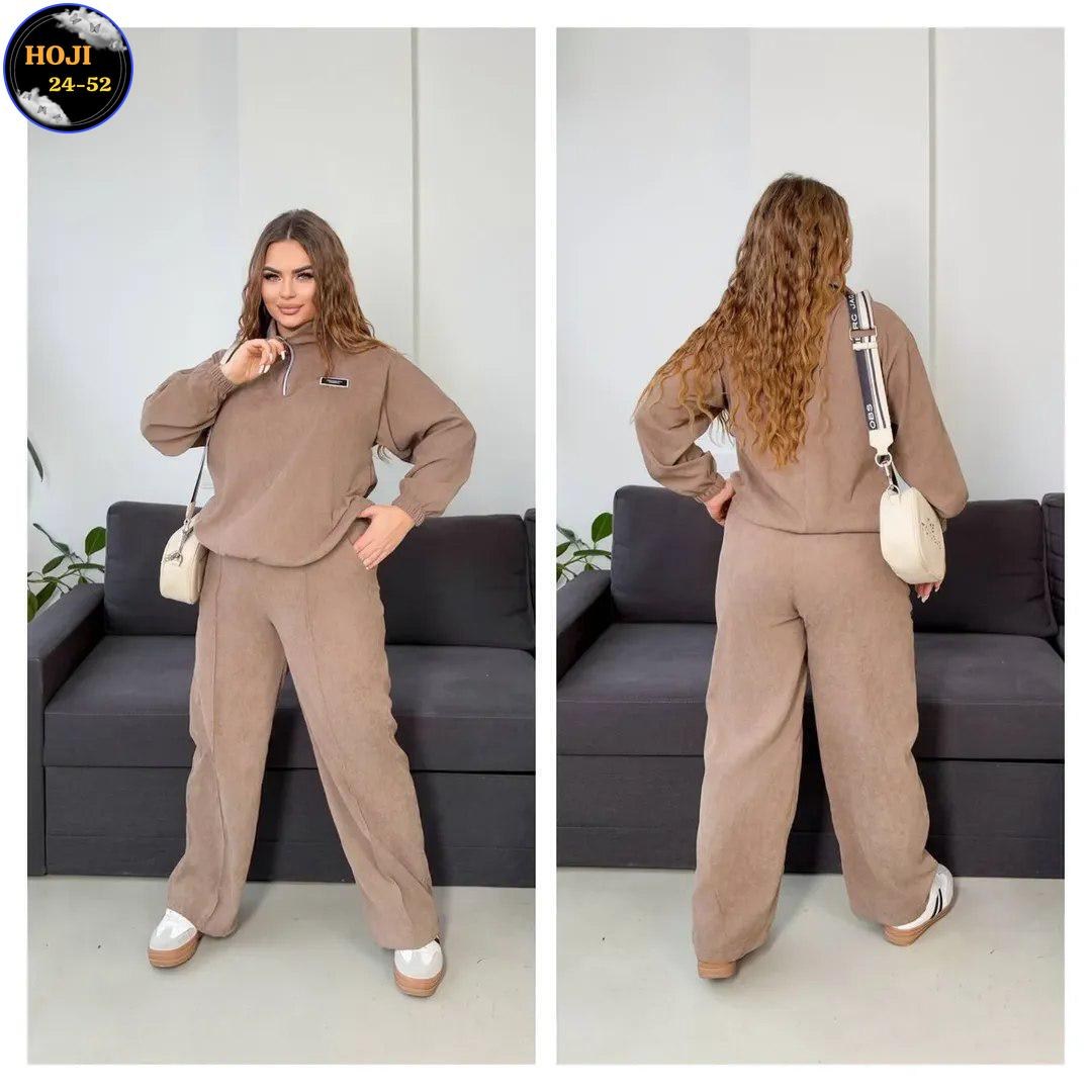 костюм двойка вельвет,костюм женский,женский костюм на флисе,костюм двойка женский,костюм с брюками