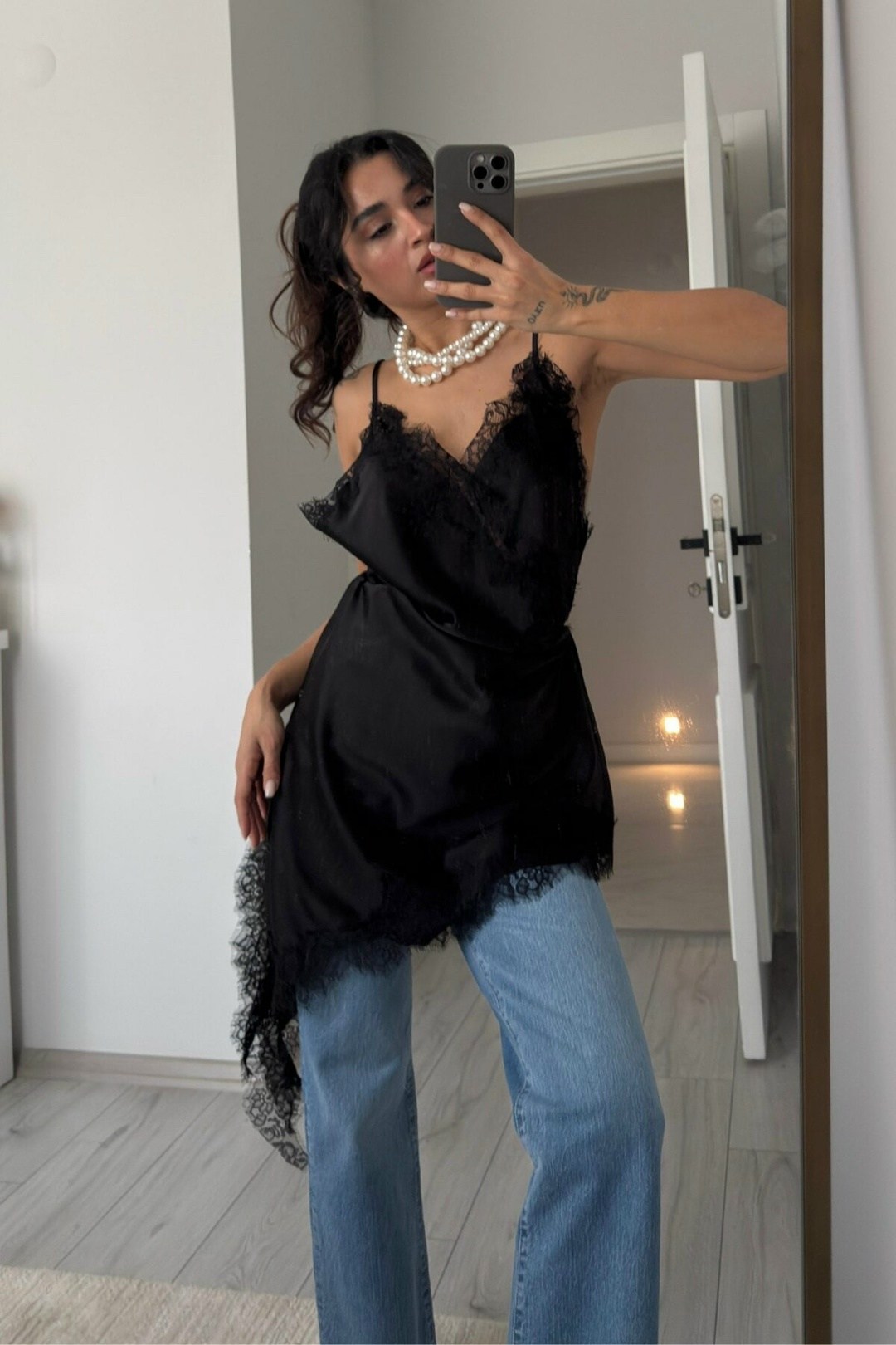 платье - комбинация,шелковое платье,шелковое платье с кружевом,платье,бельевой топ с кружевом zara