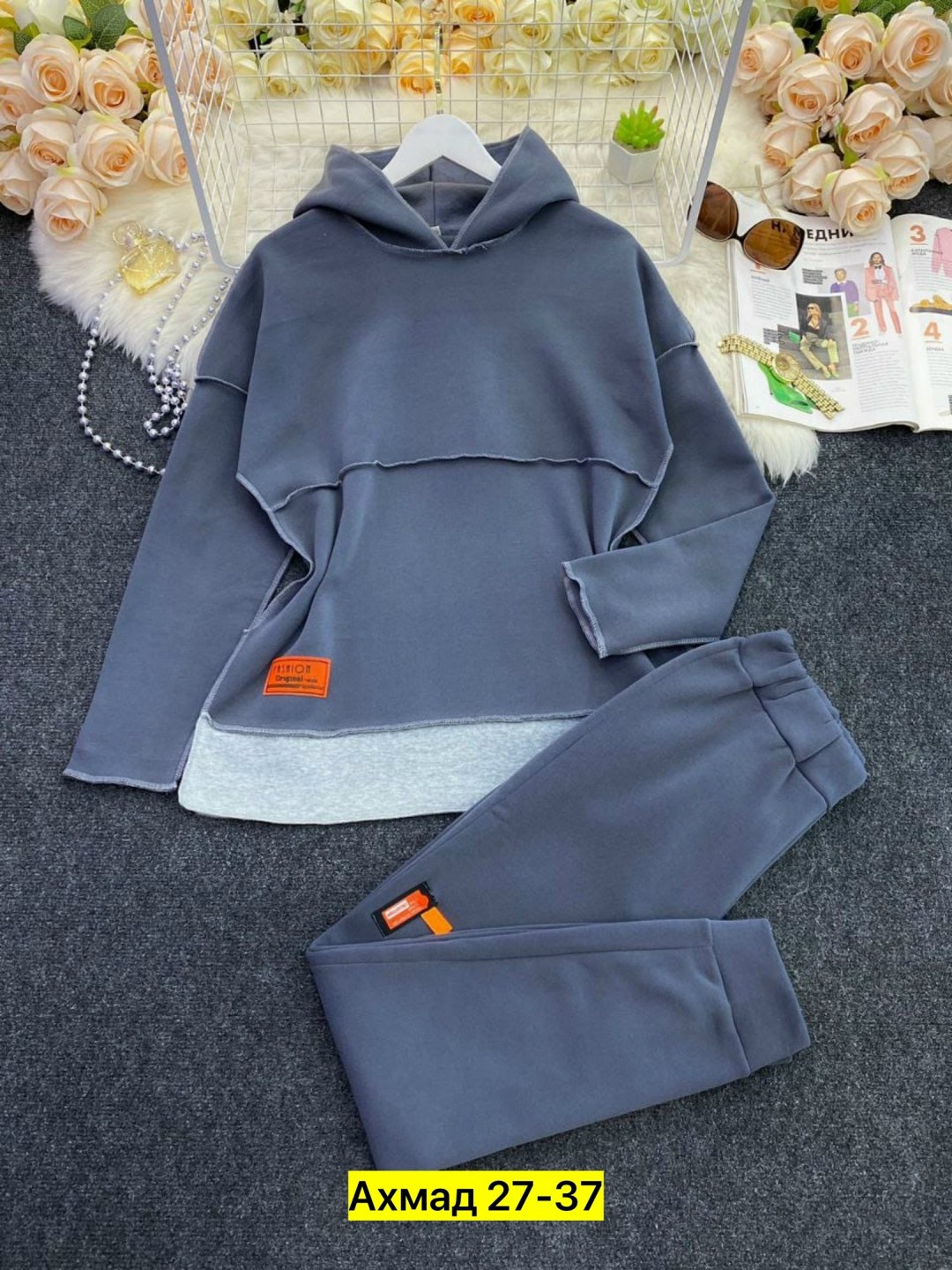 спортивные женские костюмы,костюм женский на флисе: толстовка и штаны арт. 1521996,спортивные костюмы,костюм на флисе женский,костюм на флисе