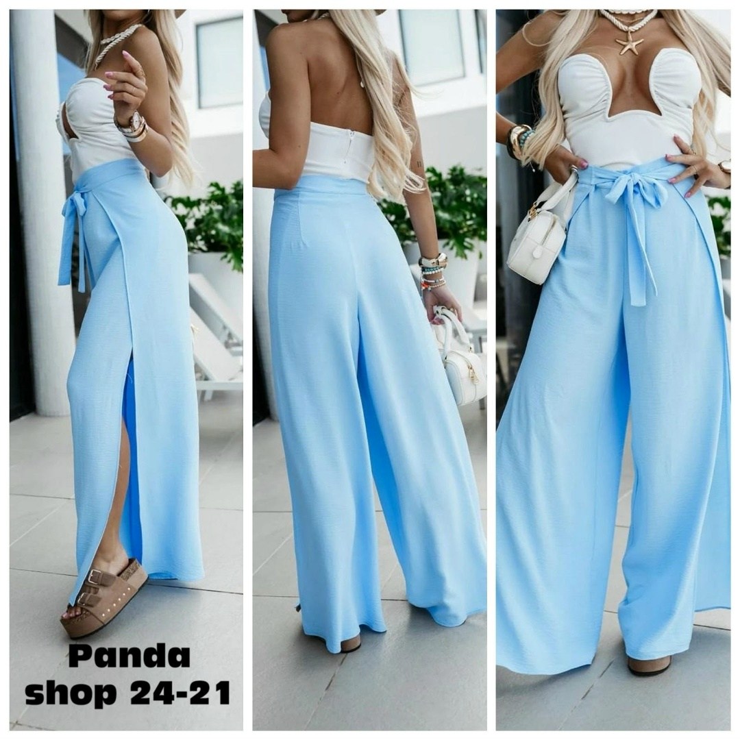 женские широкие брюки,женские легкие брюки,модные брюки палаццо,брюки юбка,брюки с разрезам