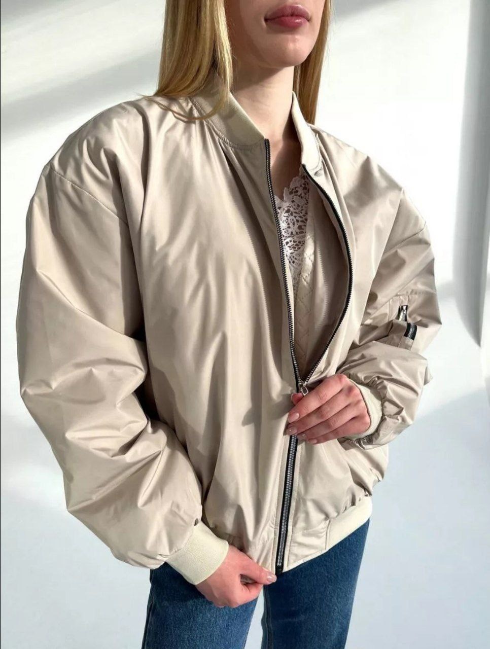 куртка бомбер оверсайз весна v-fashion,куртка бомбер оверсайз v-fashion цвет черный,куртка бомбер оверсайз v-fashion,куртка бомбер женская,куртка-бомбер