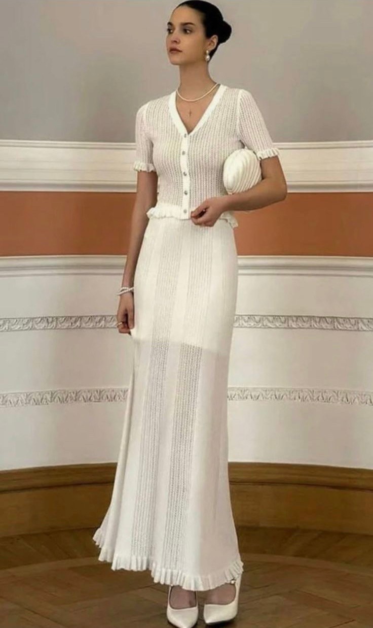 костюм трикотажный с юбкой,ажурный трикотаж,вязаные вещи,трикотажный костюм женский,женский вязаный костюм с юбкой