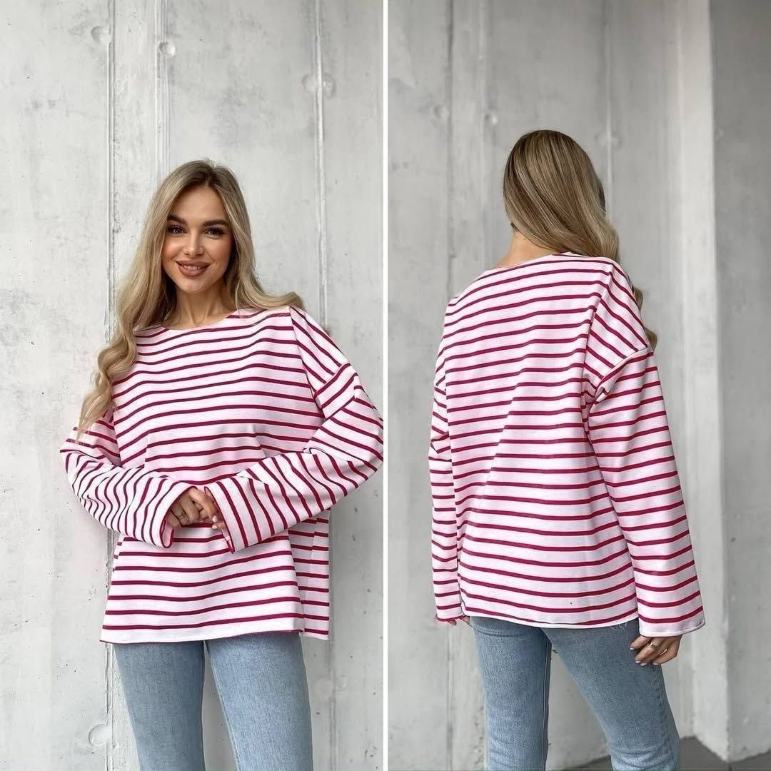 лонгслив оверсайз,лонгслив женский оверсайз в полоску,джемпер тельняшка оверсайз,кофта оверсайз,кофта женская оверсайз