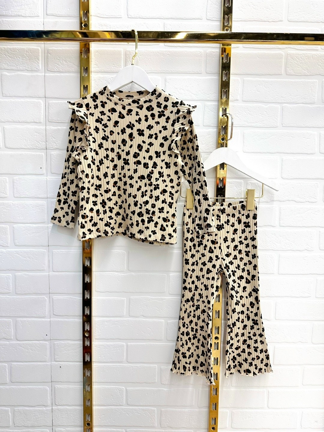 ребенок,костюм с брюками для девочки леопард арт. тл-118,костюм для девочек,стильные дети,повседневный костюм с брюками для девочки леопард арт. тл-118 цвет леопард