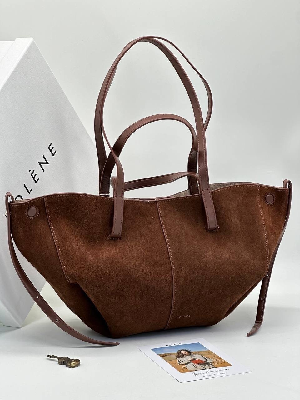 сумка polene cyme mini из натуральной замши,сумка замшевая большая polene mi ya,сумка polene натуральная замша 30х23,сумка polene замша,сумка натуральная замшевая женская