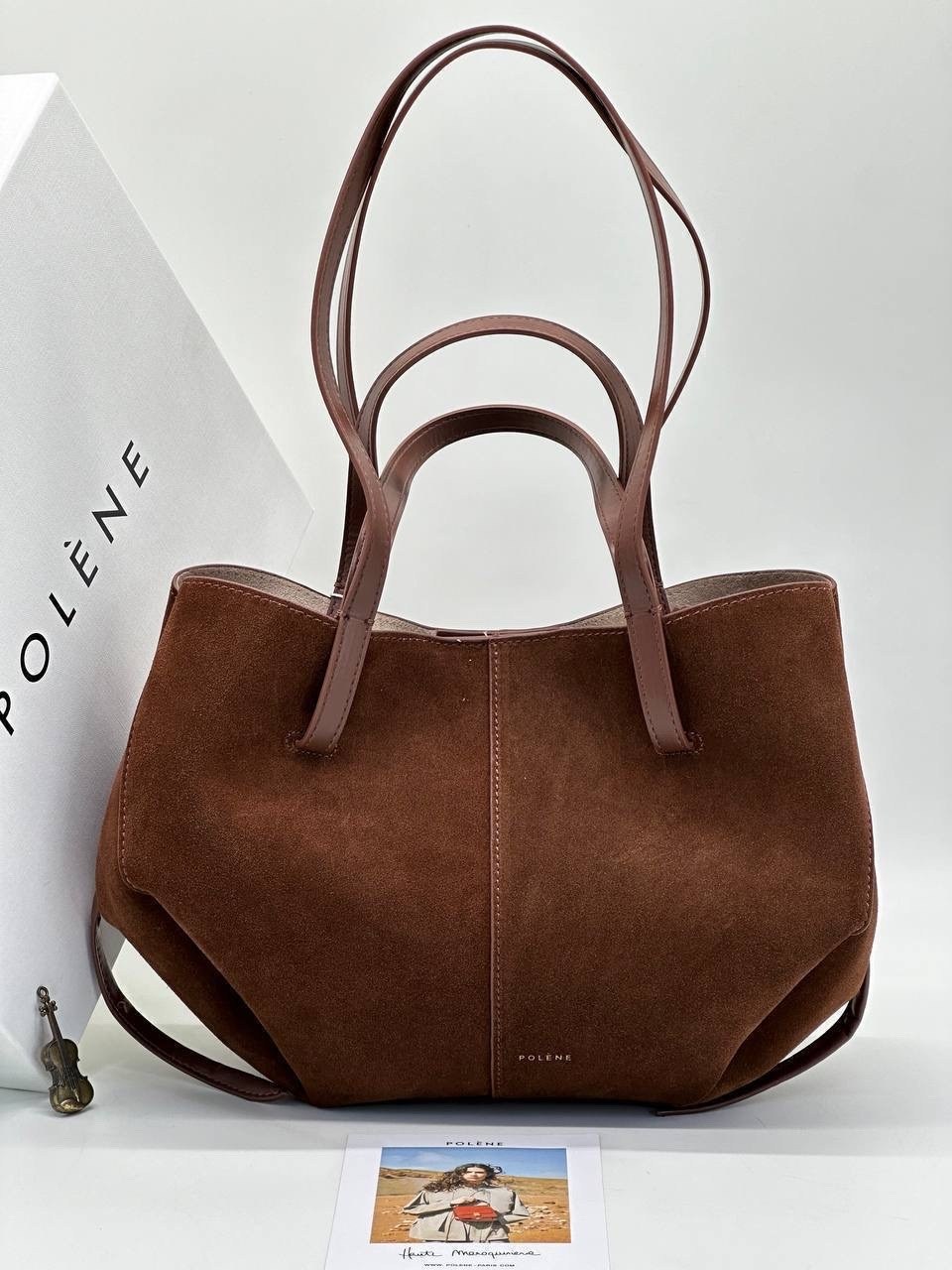 сумка polene cyme mini из натуральной замши,сумка замшевая большая polene mi ya,сумка polene натуральная замша 30х23,сумка polene замша,сумка натуральная замшевая женская