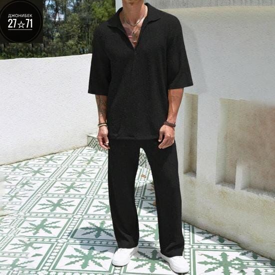 мужской повседневный костюм,мужской однотонный костюм,летние костюмы,мужские летние костюмы,костюм двойка мужской