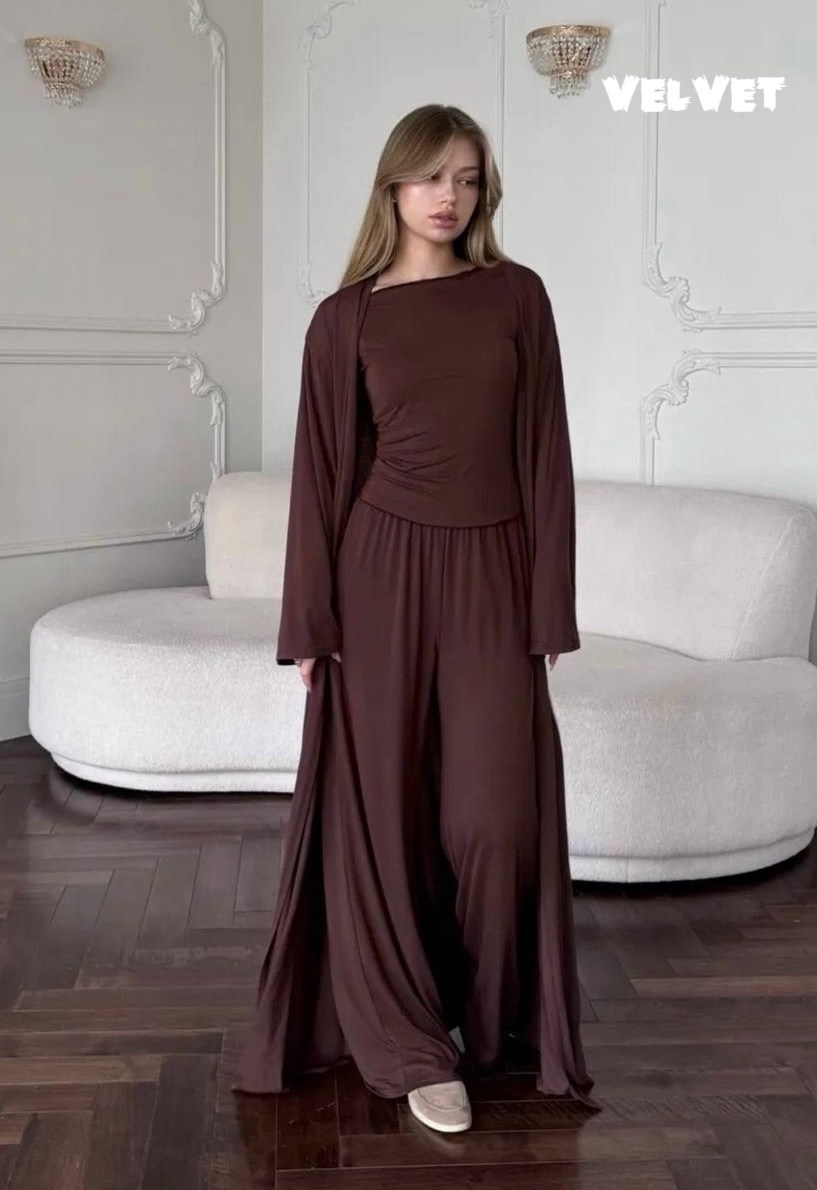 костюм тройка: кардиган, топ, брюки палаццо (плотный хлопок),костюм с абаей,трикотажный костюм,костюм тройка,костюм тройка с кардиганом