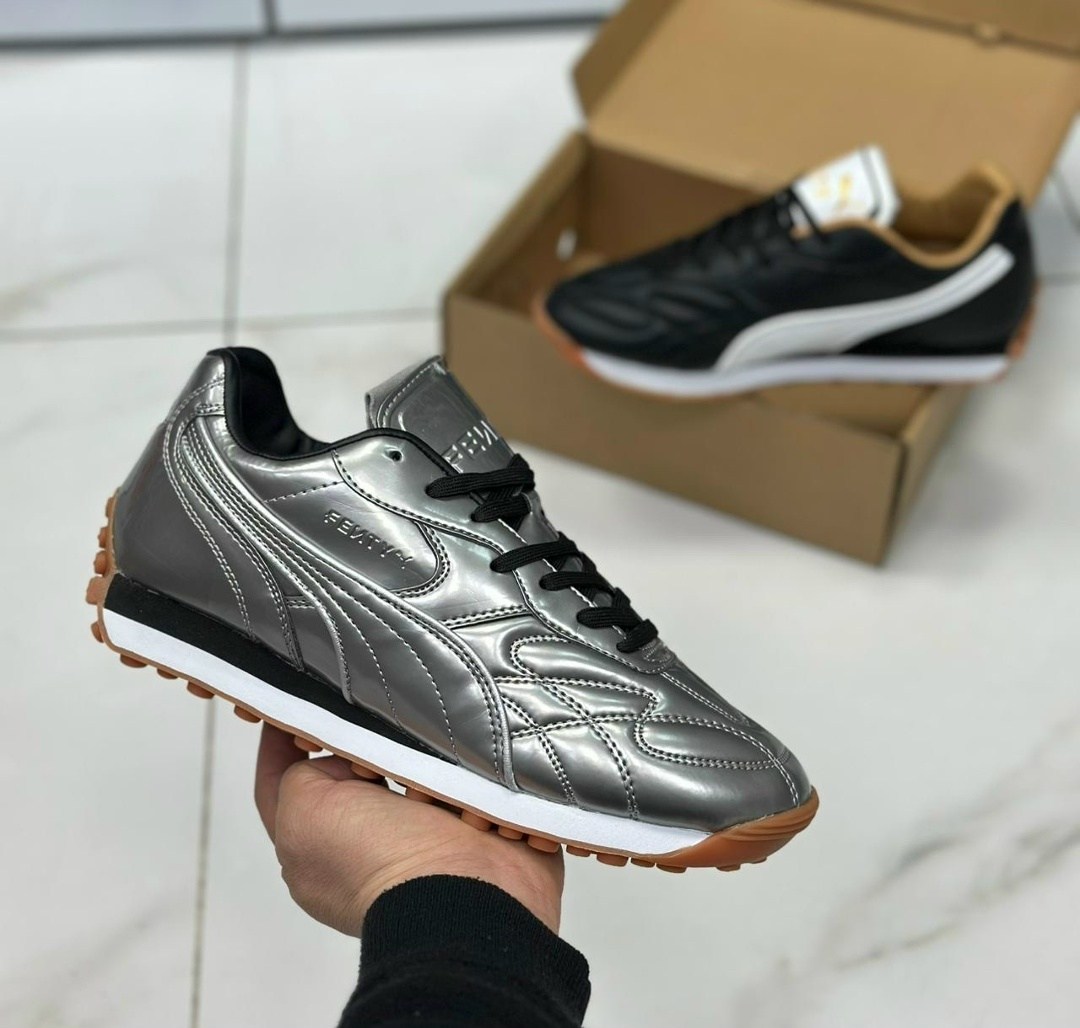 кроссовки,fenty puma silver avanti,puma shoes,повседневные кроссовки,футбольные кроссовки