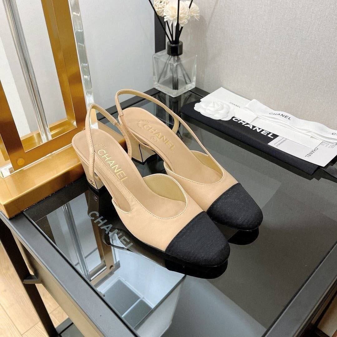туфли chanel,босоножки chanel,босоножки шанель,шанель туфли,туфли шанель слингбэки