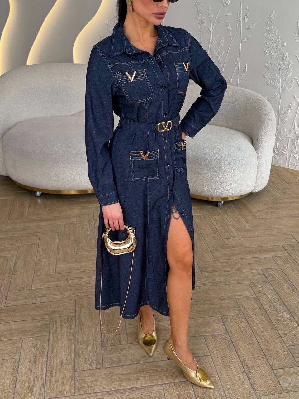 джинсовое платье,платье джинс,джинсовое платье женское,джинсовое платье-рубашка длины миди,джинсовое платье миди