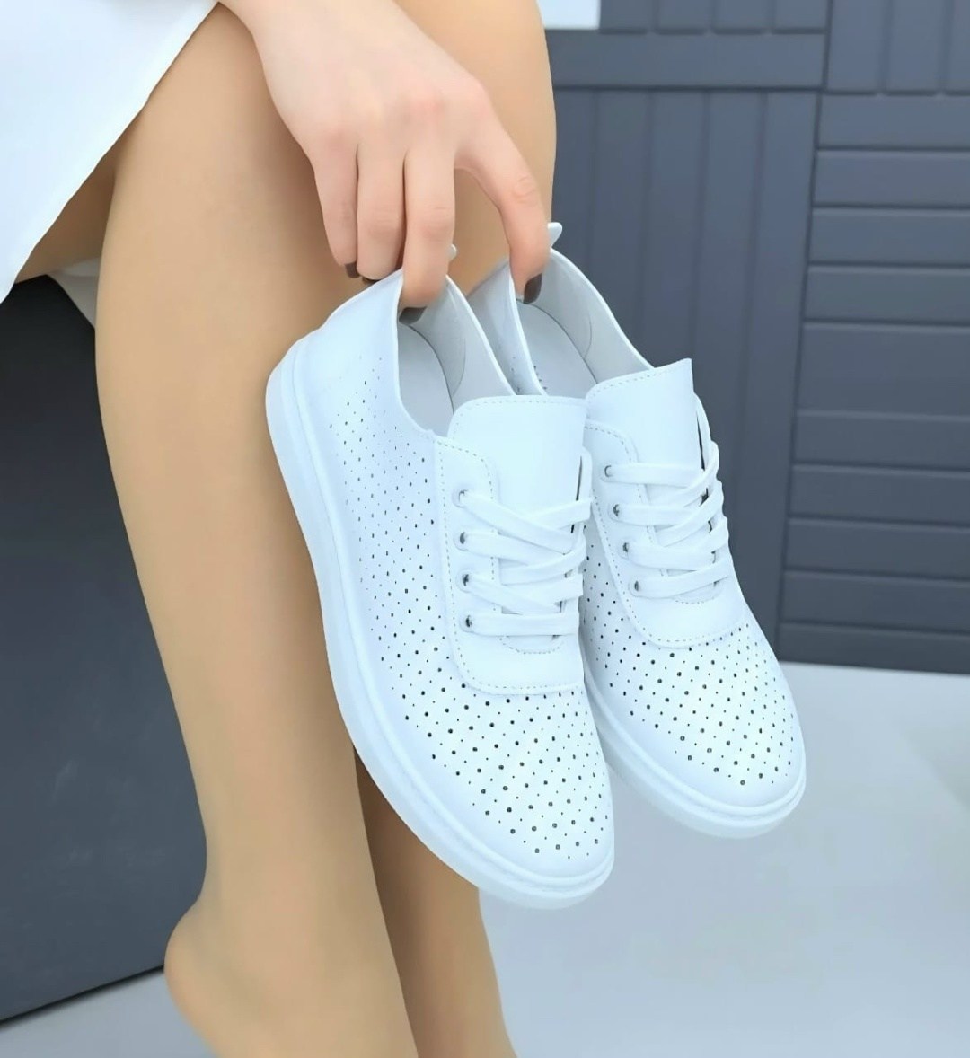 женские кеды,кеды женски,кеды с перфорацией,кеды летние женские,кеды летние белые