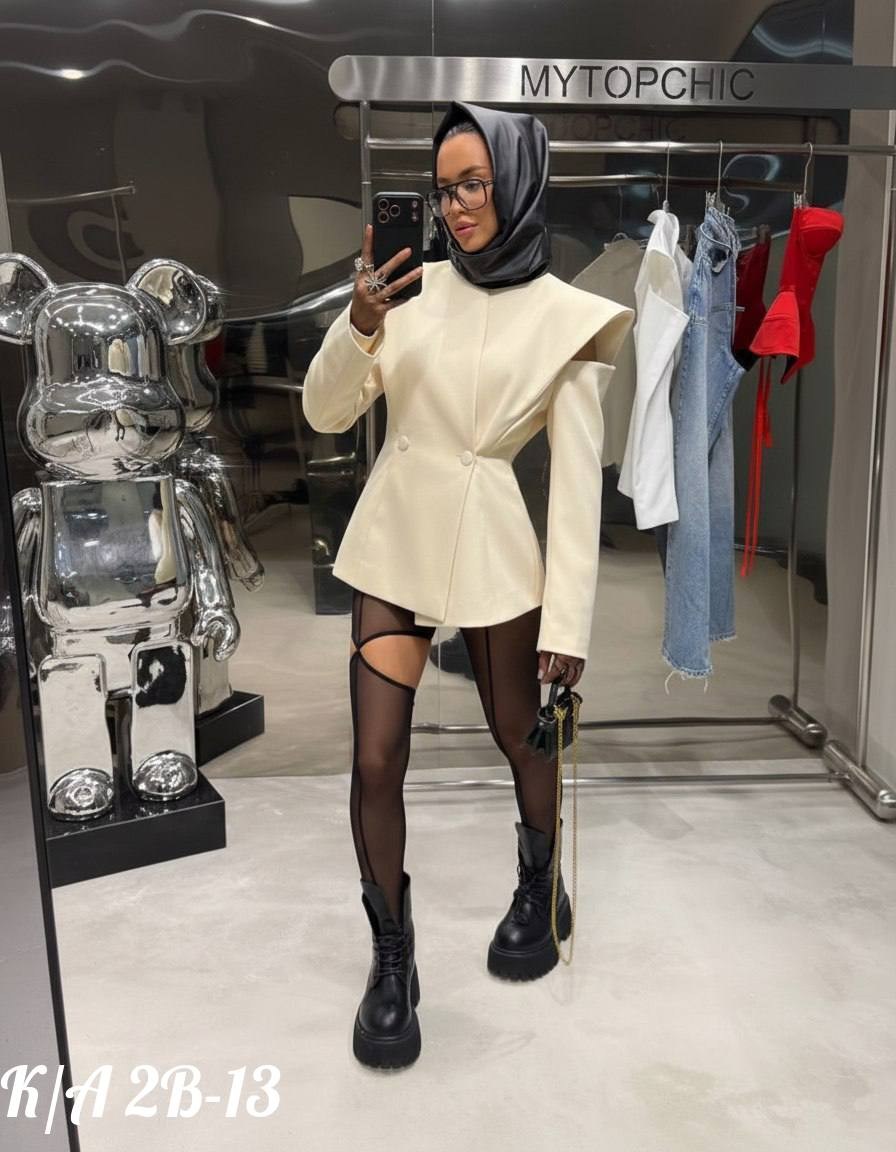 жакет с баской,женские костюмы,