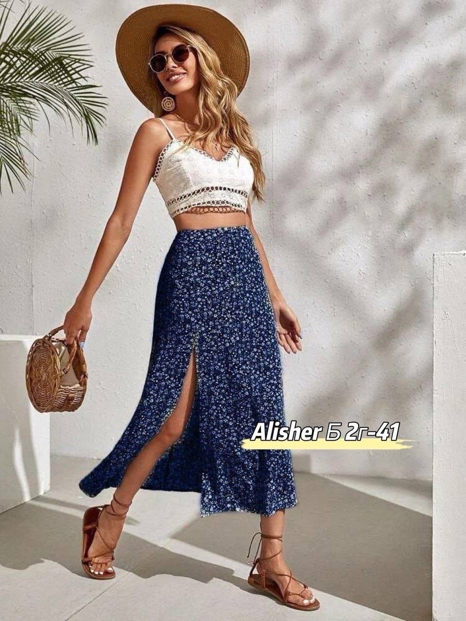 стильная летняя юбка,повседневная летняя юбка,летняя юбка миди,юбка летняя,юбка летняя с разрезом