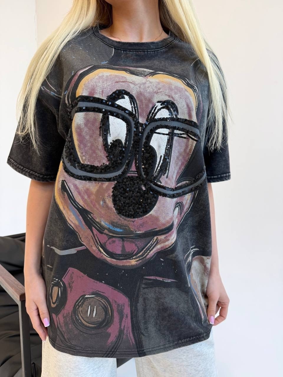 футболки женская,футболка оверсайз с,оверсайз с принтом,футболка серая,футболка женская серая