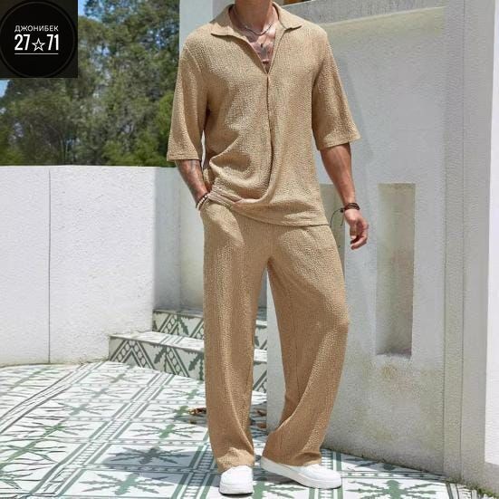 мужской повседневный костюм,мужской однотонный костюм,летние костюмы,мужские летние костюмы,костюм двойка мужской