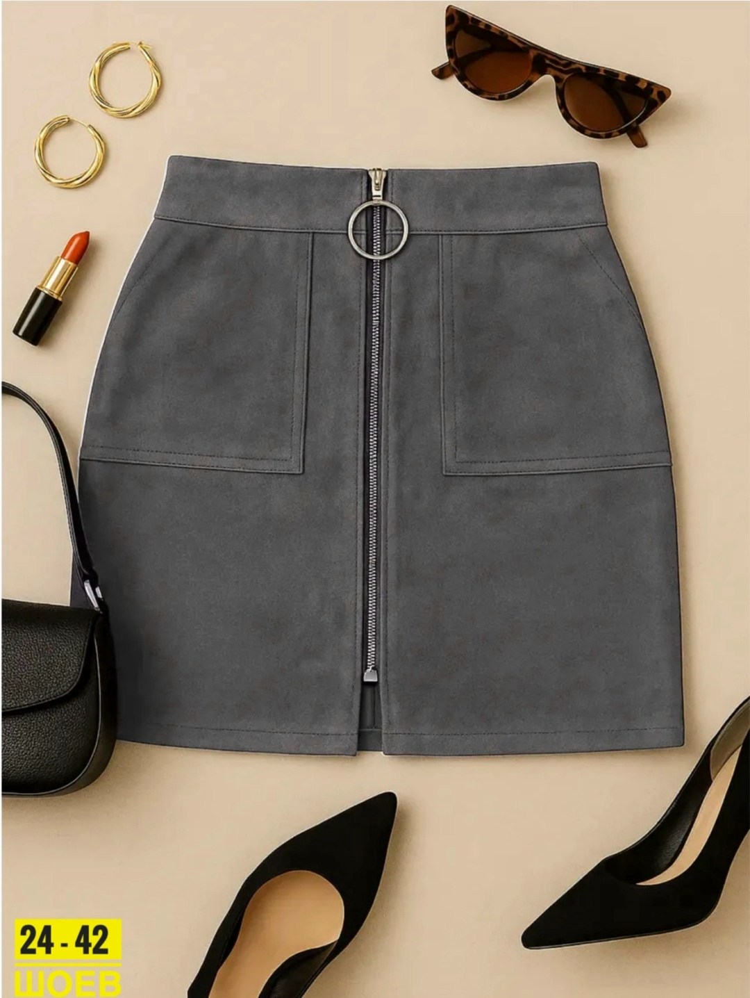 юбка мини замшевая,замшевая юбка,юбка женская,юбка,юбка на молнии