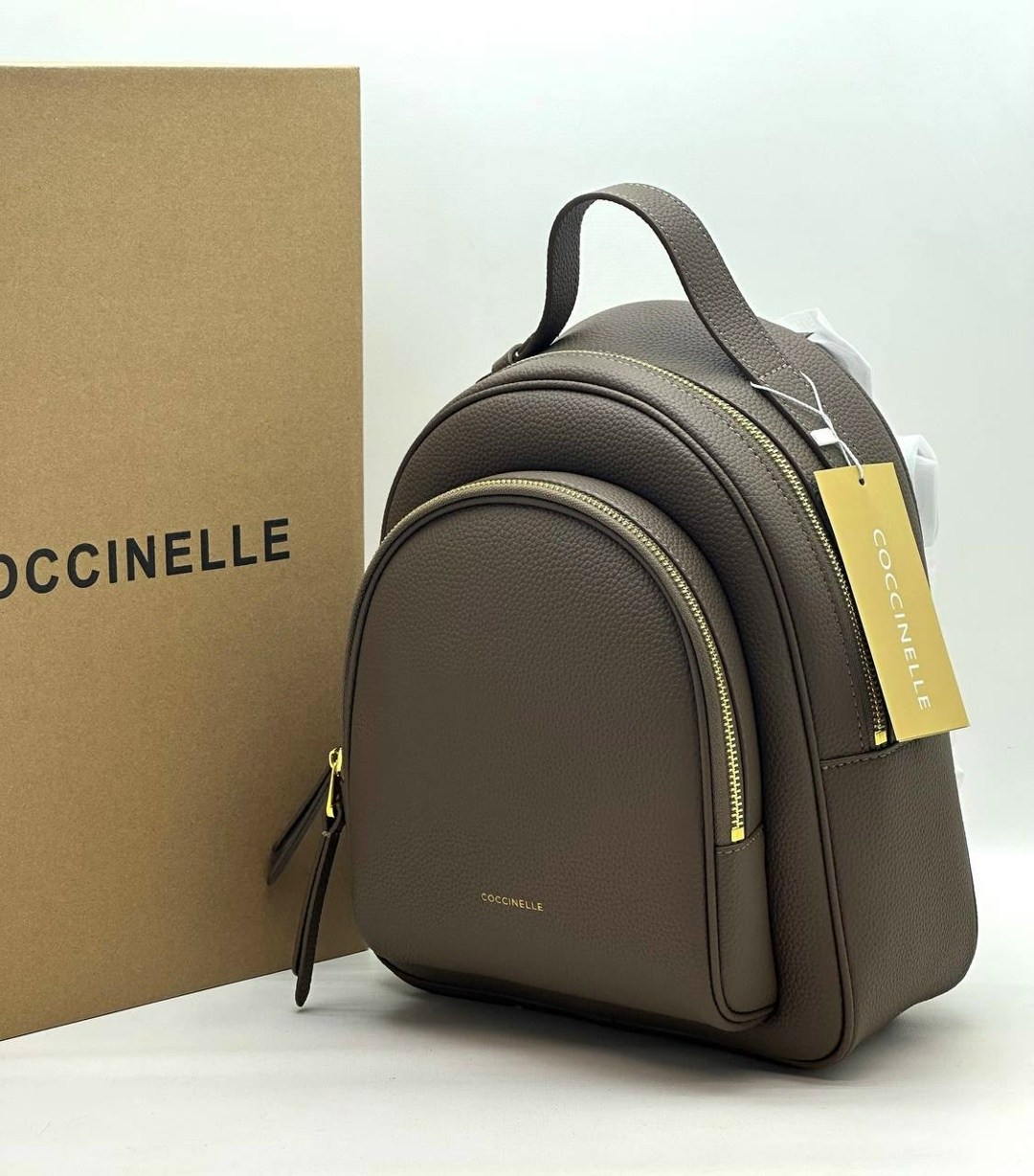 рюкзак coccinelle,рюкзак женские,рюкзаки,рюкзак gleen coccinelle,кожаный рюкзак