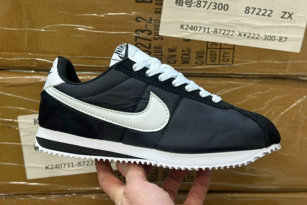 кроссовки nike classic cortez nylon 'og' черный,nike cortez classic,nike cortez,кроссовки найк кортес мужские,nike classic кроссовки