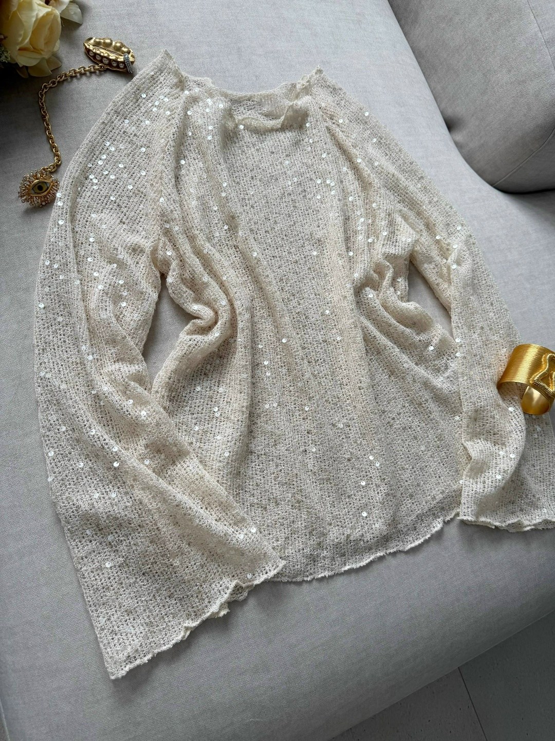 модные наряды,элегантное модное,свитер с блестками,мода модная