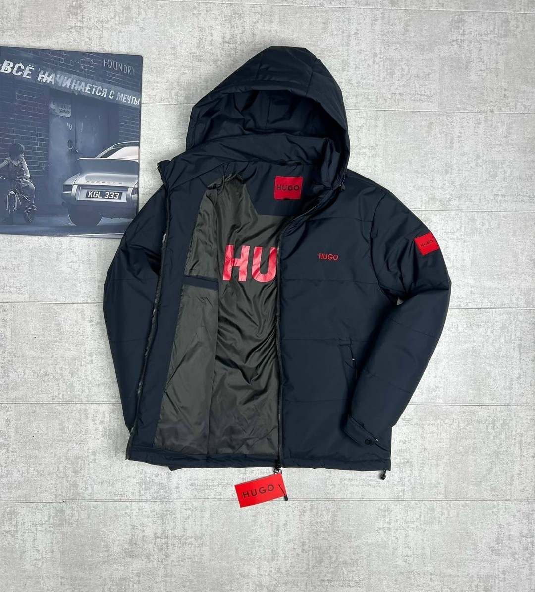 hugo boss мужская куртка,куртка мужская черная зимняя hugo boss,куртка hugo boss,зимняя куртка hugo boss,мужской зимний пуховик hugo boss