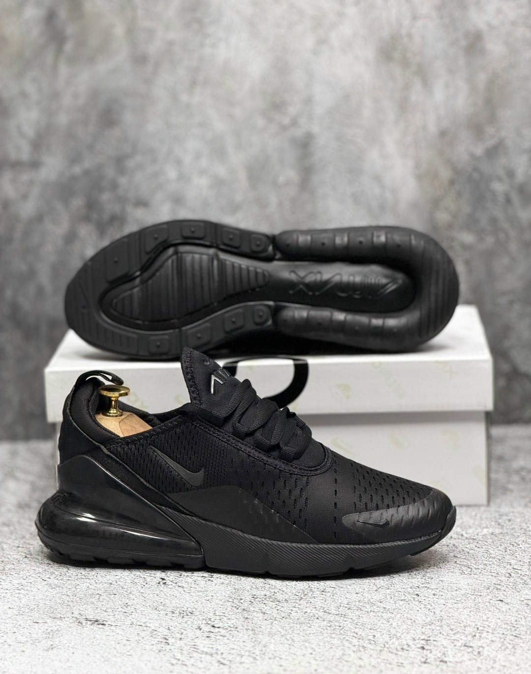 мужские кроссовки nike air max 270,кроссовки nike air max 270,triple black nike air max 270,кроссовки,nike air max 270