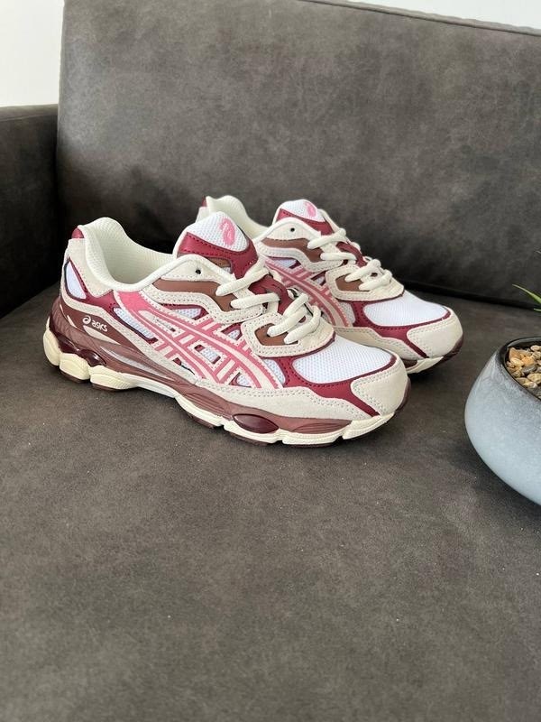 кроссовки asics,кроссовки asics gel nyc,кроссовки,кроссовки женские asics,кроссовки asics gel nyc cream mineral beige pink