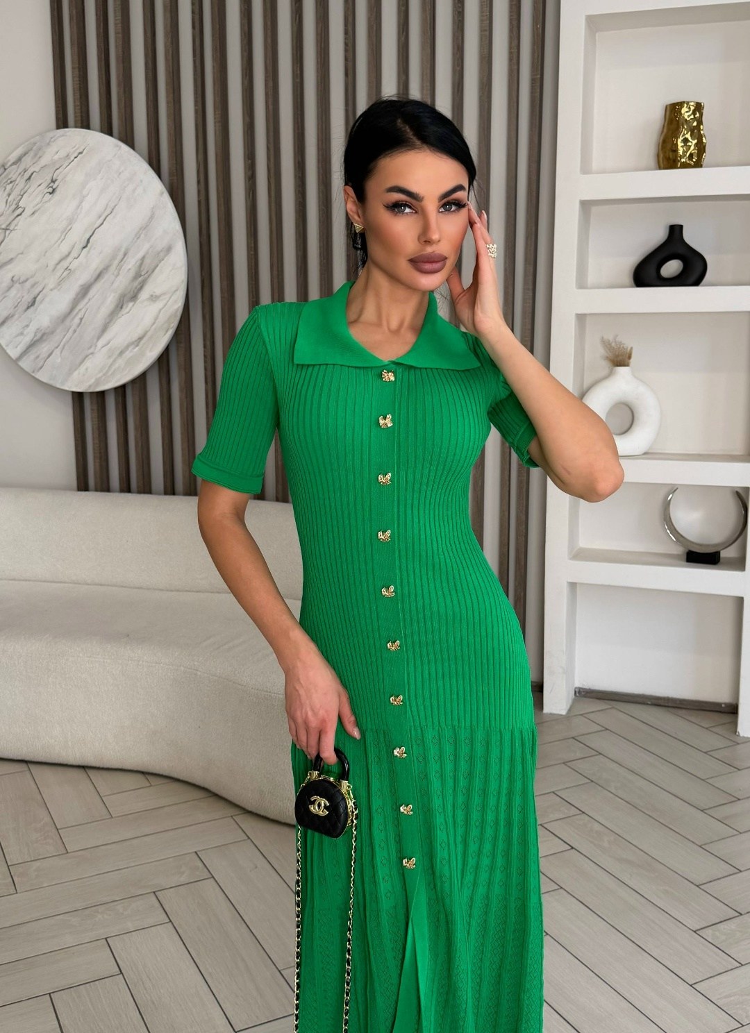 трикотажное платье,женское длинное трикотажное платье,вязаные платья,платье с зеленым,платье женское трикотажное