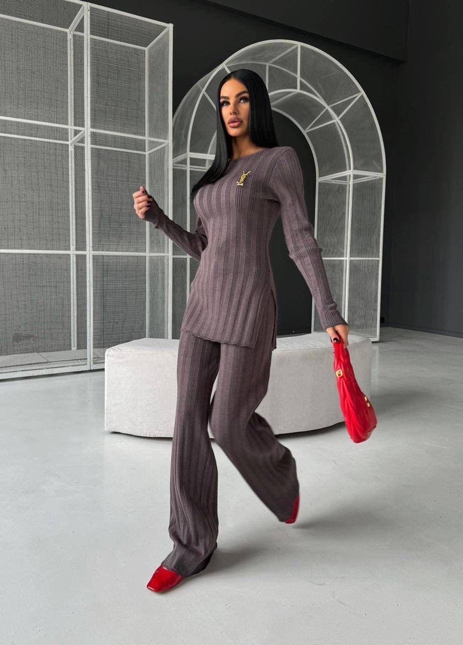 трикотажные костюмы,брючный костюм лапша,костюм женский трикотажный,брючный костюм,костюм лапша женский