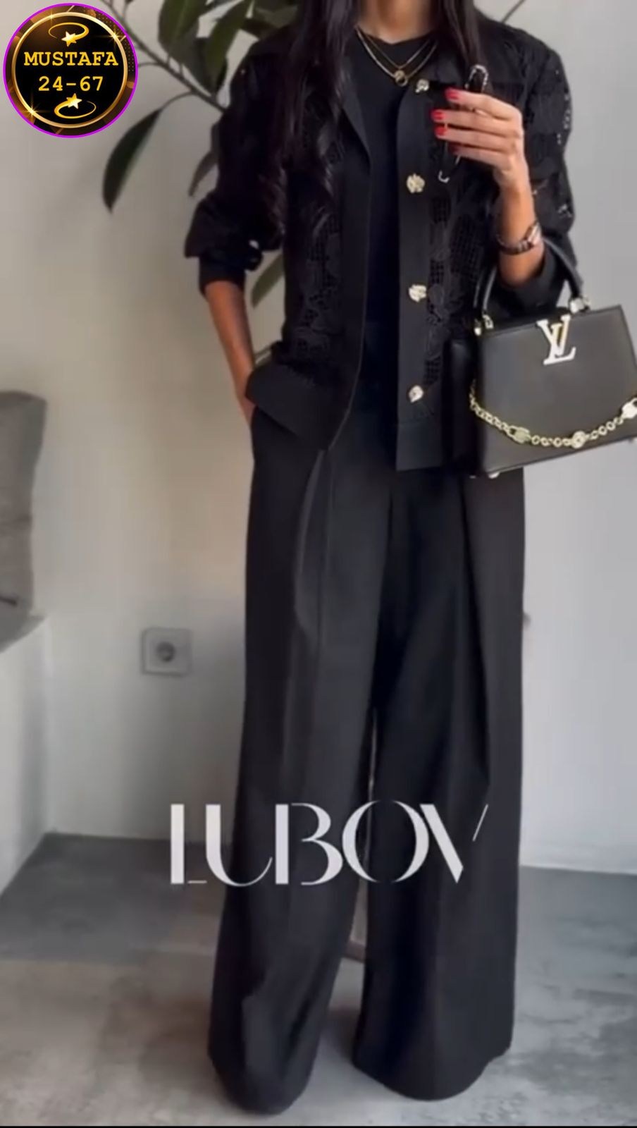 брючный костюм,костюм с брюками палаццо,костюм кроп-жакет+ брюки палаццо,костюм,костюм женский с брюками палаццо