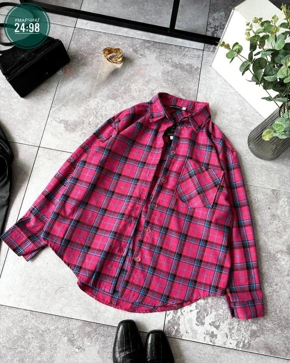 рубашка женская в клетку,клетчатая рубашка женская,оверсайз рубашка в клетку,рубашка в клетку,рубашка женская оверсайз в клетку