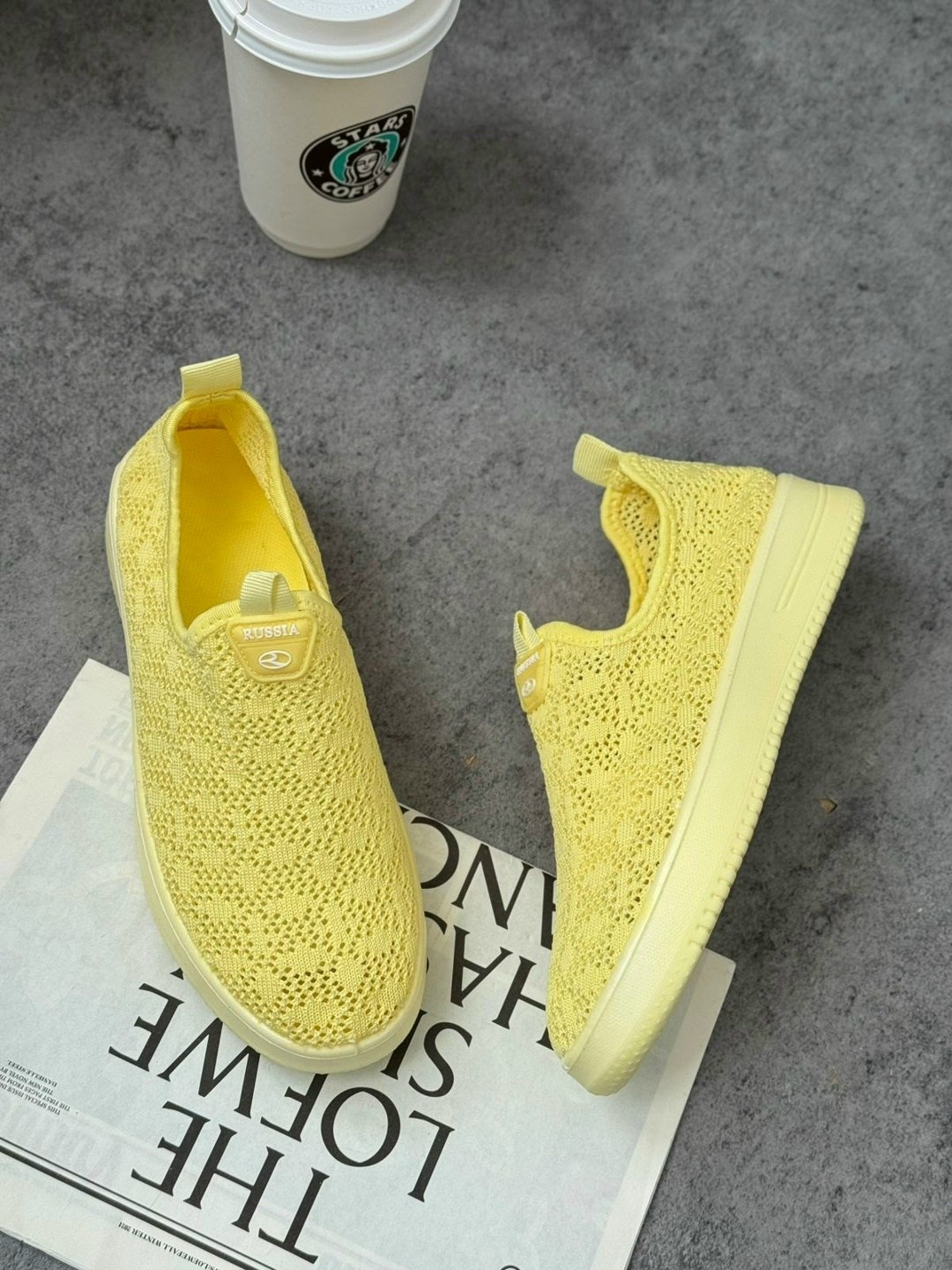 ,слипоны женские летние дышащие,слипоны женские,желтые слипоны,слипоны летние
