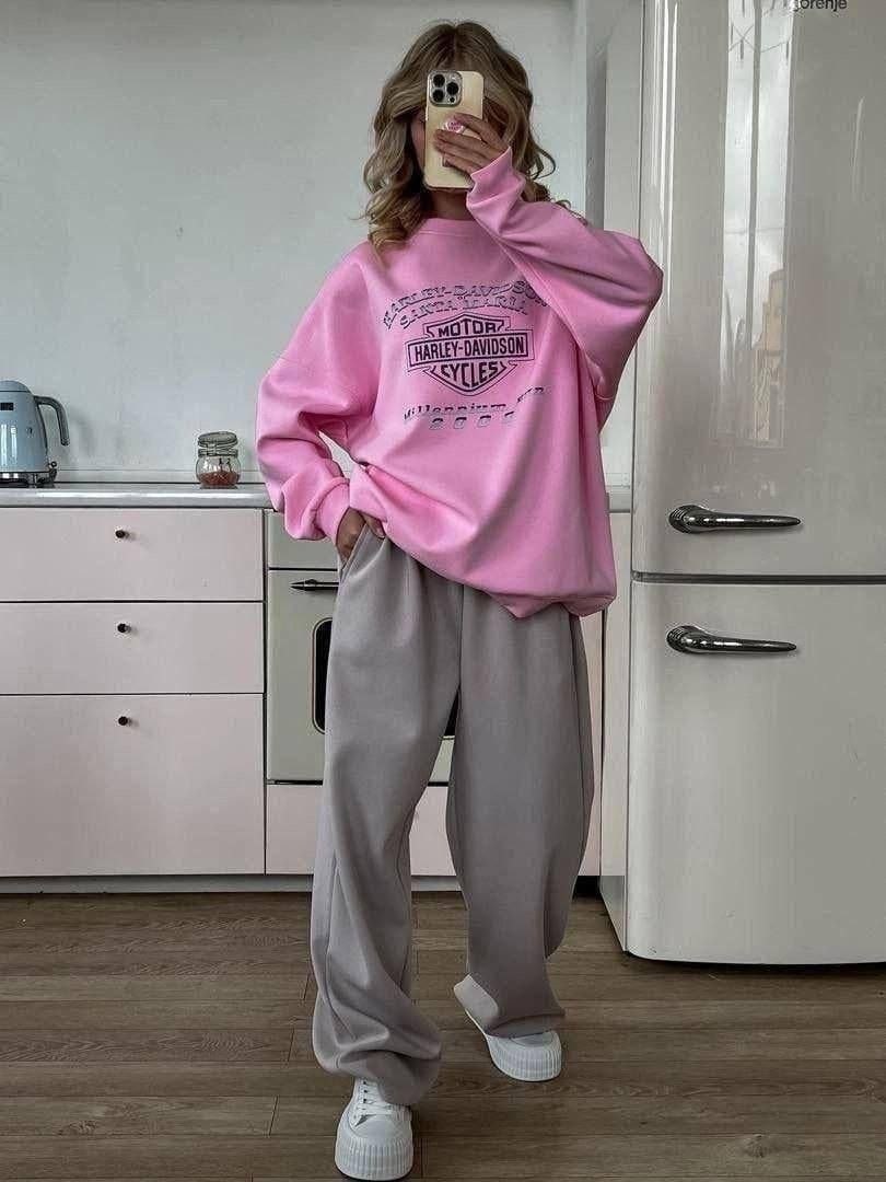 свитшот женская,костюм спортивный женский,женский свитшот оверсайз,костюм женский,свитшот оверсайз
