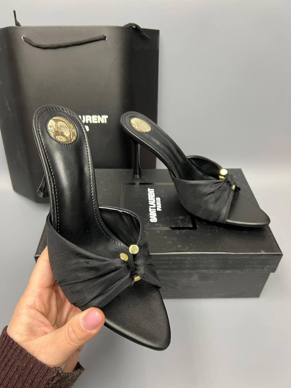 ,туфли saint laurent,босоножки yves saint laurent,босоножки ysl,мюли женские