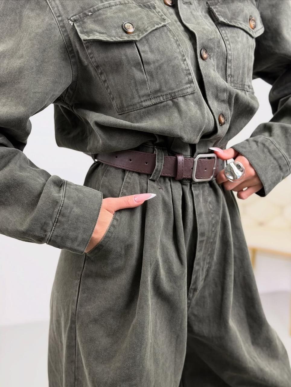 комбинезон davydoff 8014 хаки,комбинезон женский,комбинезон,комбинезон женский хаки,женский комбинезон davydoff 8014 хаки