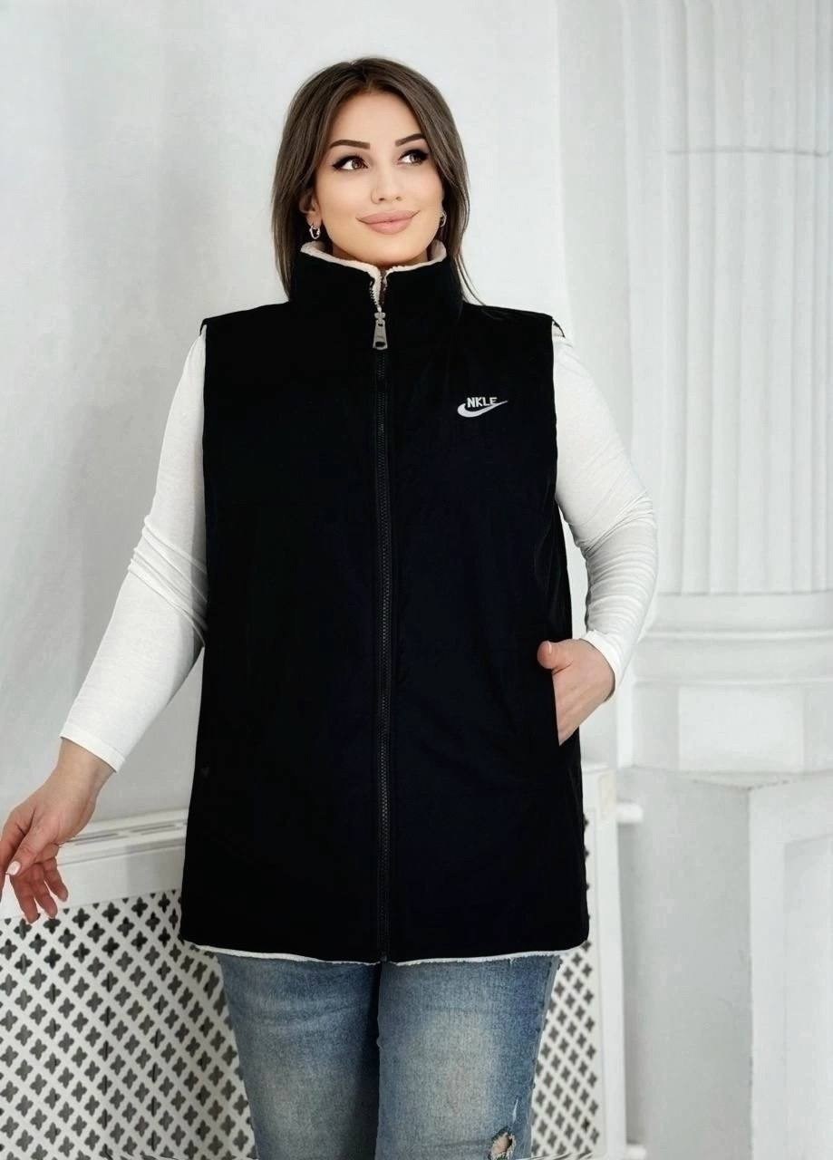 двусторонний жилет,жилет женский,жилетка двусторонняя,женская жилетка,жилетка двухсторонняя