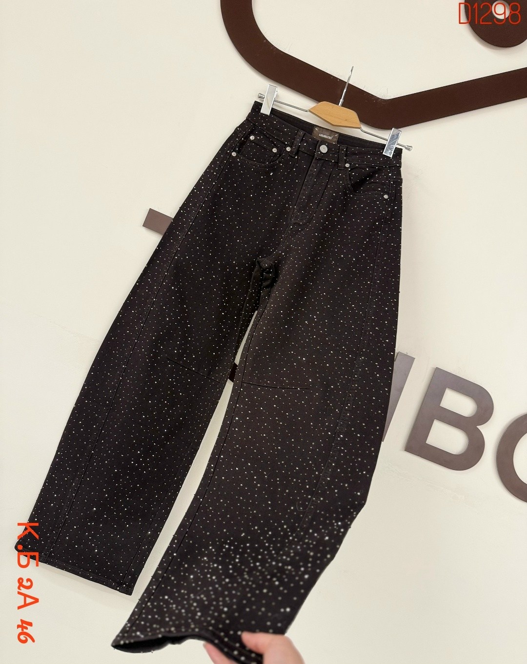 джинсы со стразами,штаны со стразами,женские джинсы со стразами,брюки со стразами,джинсы клеш со стразами h&a collection