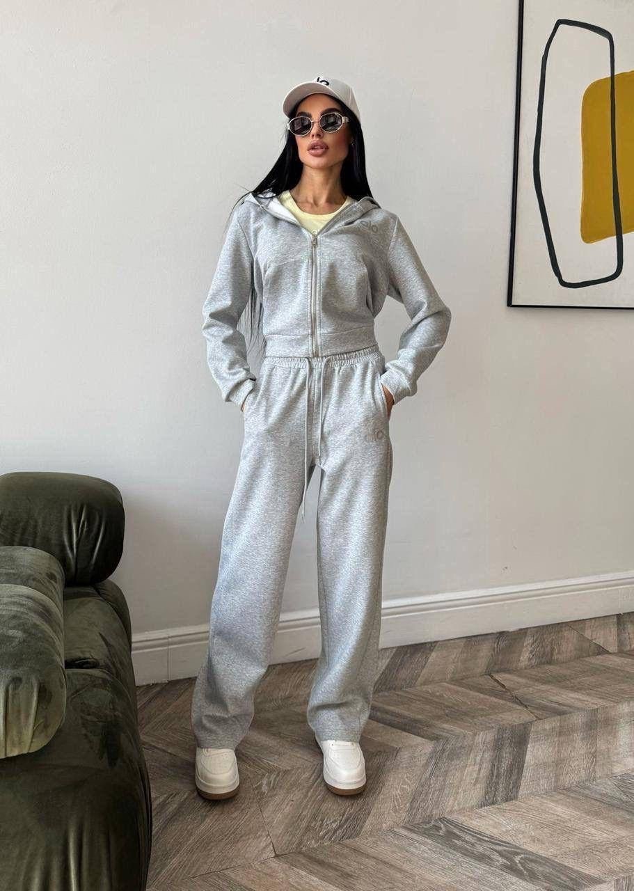 костюм женский,женский спортивный костюм,спортивный костюм,костюм спортивный с начесом eva coosh,серый костюм
