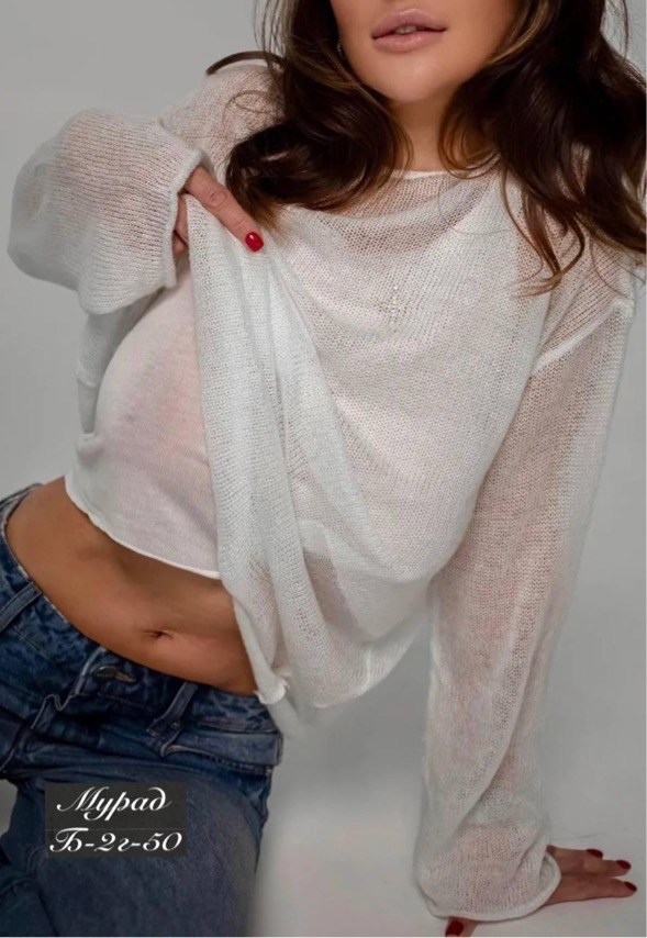 джемпер мохеровая паутинка цвета "туман",свитер из мохера "паутинка",женская кофта,джемпер из мохера на шёлке oversize,джемпер паутинка из мохера