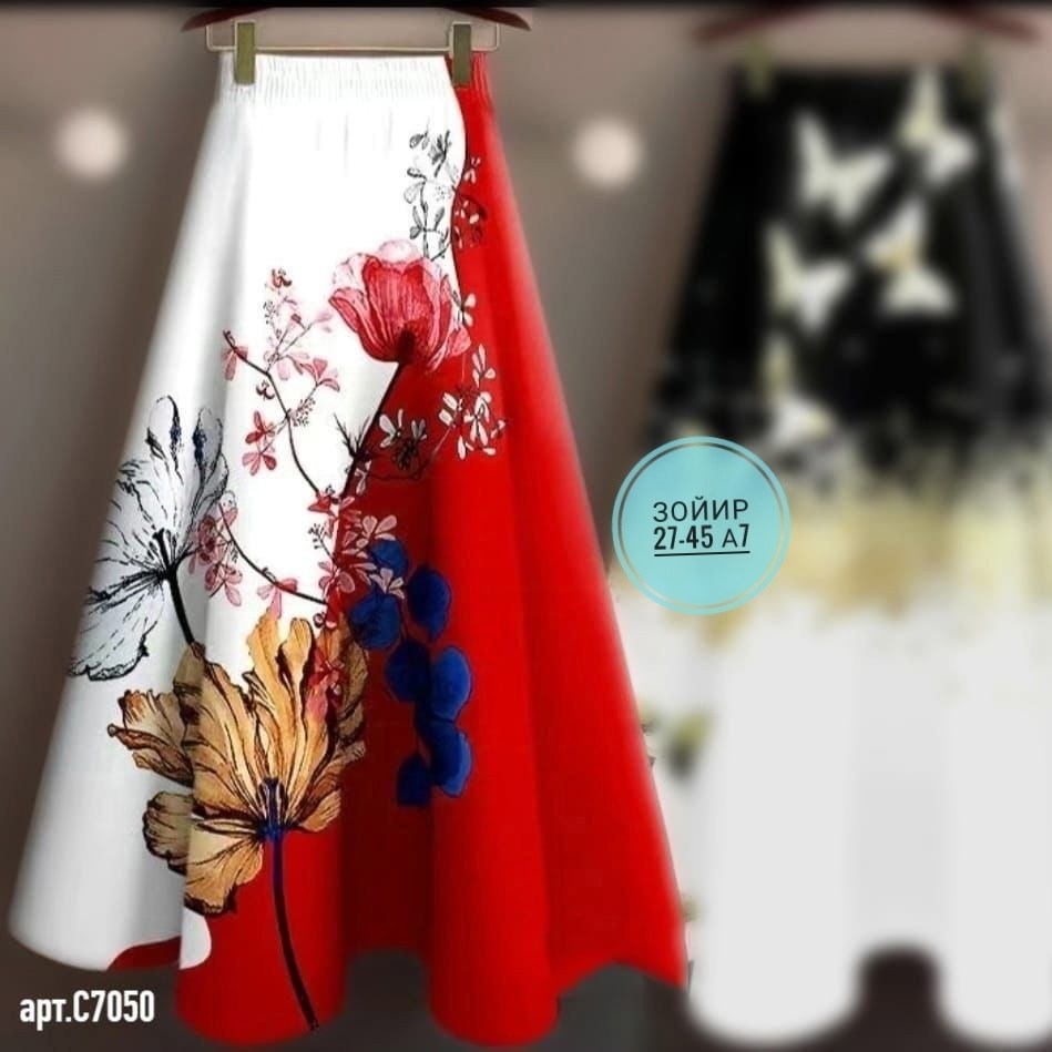 юбка большого размера женская,юбка с принтом,юбка мода,женская юбка,юбка жен